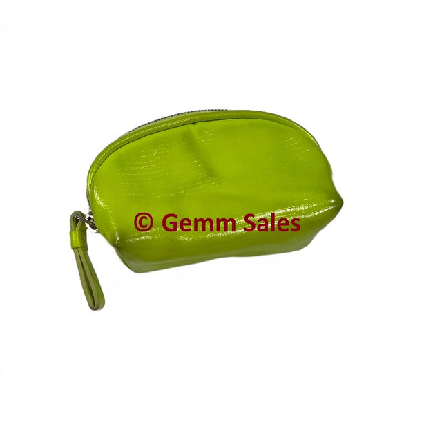 Victoria's Secret Mini Cosmetic Bag Coin Purse Lime Green