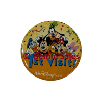 Walt Disney World 1st. Visit Souvenir Pin