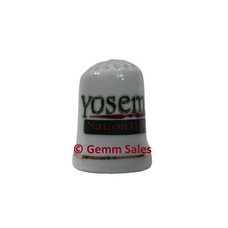 Yosemite National Park Chapel Souvenir Thimble