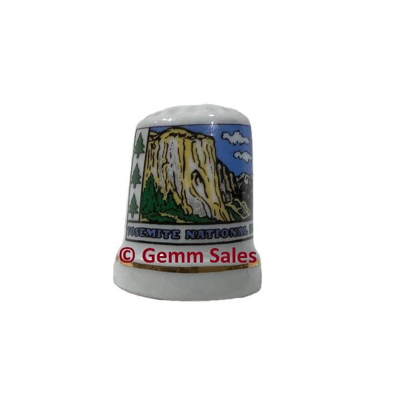 Yosemite National Park Souvenir Thimble