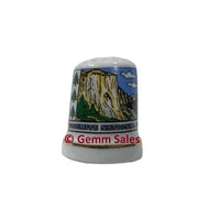 Yosemite National Park Souvenir Thimble
