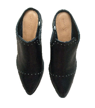 Universal Thread Studded Pointed Heeled Mules
