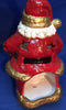 Ceramic Santa Clause Tea Light Holder