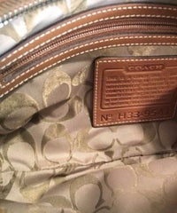 Coach Leather Brown Handbag H33-9541