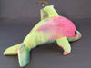 Multi-Color Stuffed Dolphin 10"