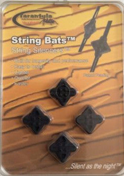 Tarantula Archery Black Bats String Silencers