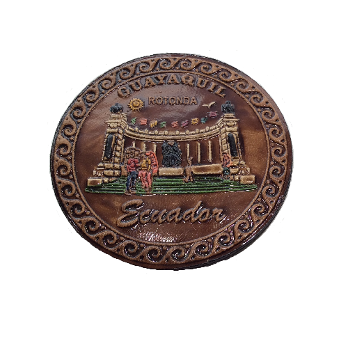 Authentic Ecuador La Rotonda de Guayaquil Magnet Souvenir