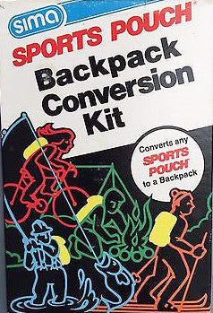 Sima Sports Pouch Backpack Conversion Kit, Convert Any Pouch to a