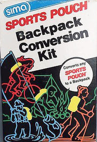 Sima Sports Pouch Backpack Conversion Kit, Convert Any Pouch to a Backpack
