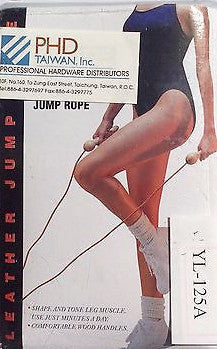 Exertect Fitness Leather Jump Rope
