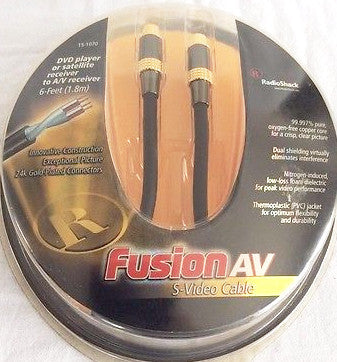 RadioShack Fusion S-Video Cable 6 feet