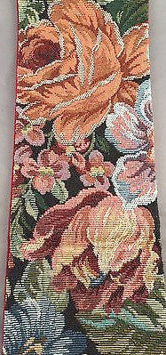 Floral Wall Hanging Woven Tapestry