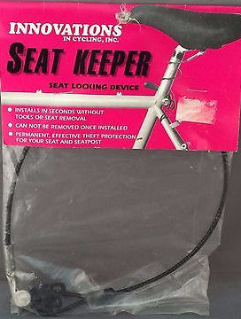Cycling Seat Keeper Seat Locking Device