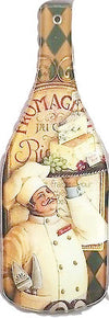 Chef Ricardo Glass Bottle Shaped Spoon Holder