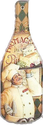 Chef Ricardo Glass Bottle Shaped Spoon Holder