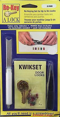 Prime-Line Re-Key A Lock Kwikset Door Locks E-2400