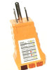 Receptacle Tester Detects Faulty Wiring in 3 Wire Receptacle