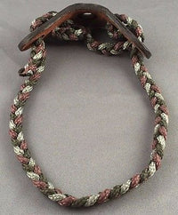 Archery Wrist Sling with Leather Mounting Strap
