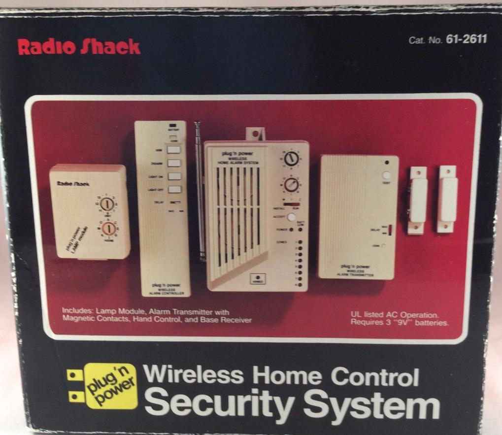 RadioShack Wireless Home Control Security System, 61-2611