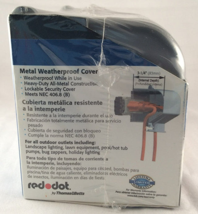 Red Dot Code Keeper, Metal Weatherproof Cover, CKMG
