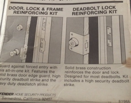 Defender Guard A Lock Deadbolt, Solid Brass, U-9414
