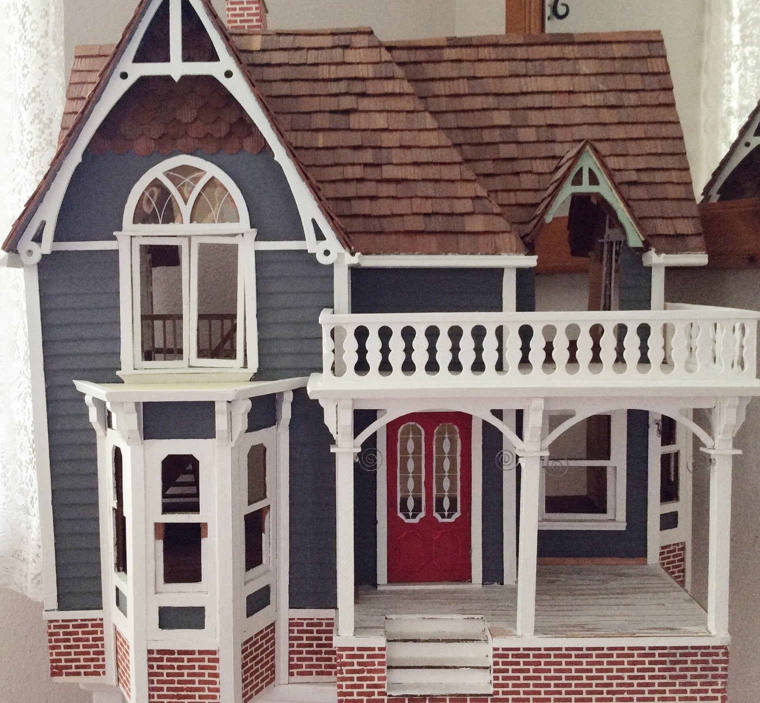 Vintage Miniature House 1991, Dura-Craft Heritage Miniature House, 1" Scale