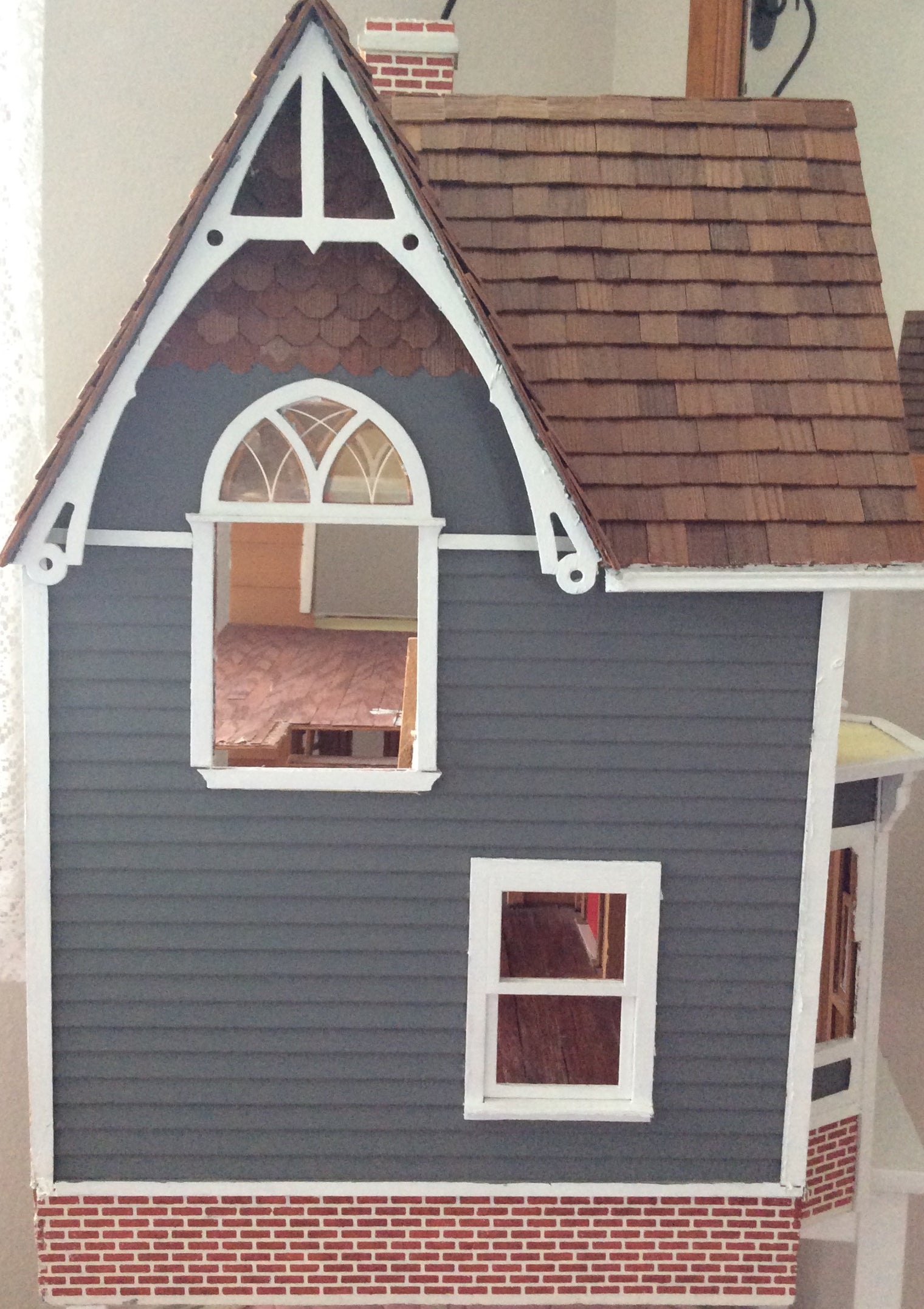 Vintage Miniature House 1991, Dura-Craft Heritage Miniature House, 1" Scale