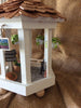 Miniature Garden Gazebo, Miniature Hanging Plants, Miniature Collectible Bird House