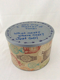 Travel Funds Can, Travel Savings, Let's Travel Collection, Travel Quotes Handwritten On Plastic Lids