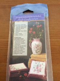 Plaid Decorators Blocks Mini, #53257 Roses, Fun & Easy Stamping