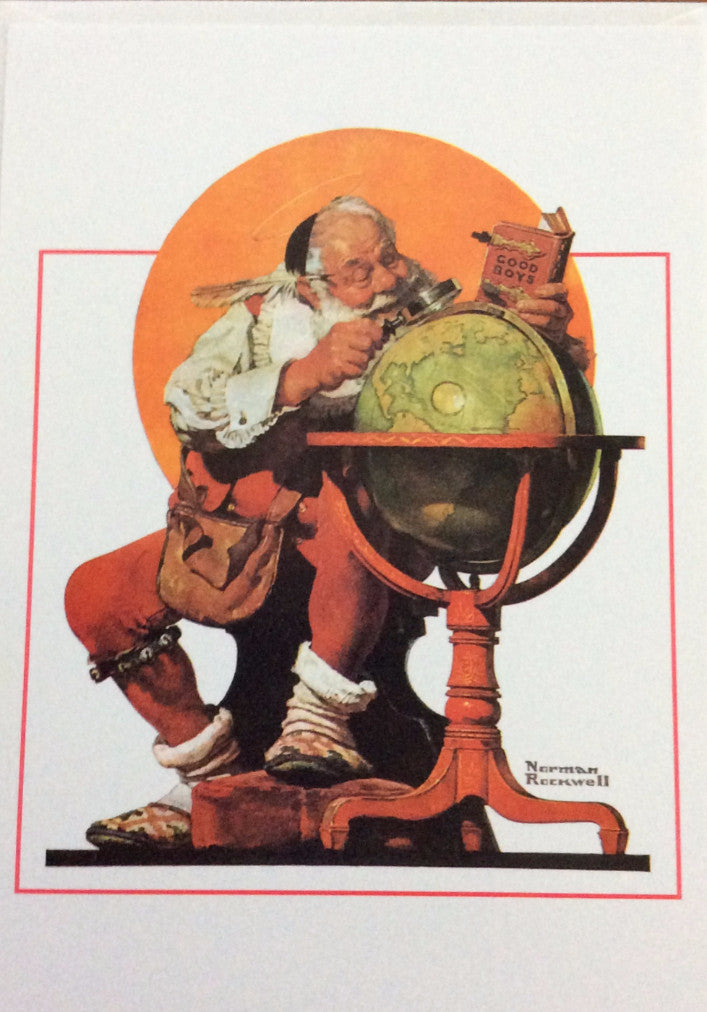 Christmas Cards by Norman Rockwell, Vintage 1993, American Classics