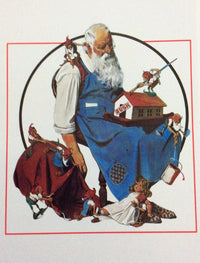 Christmas Cards by Norman Rockwell, Vintage 1993, American Classics