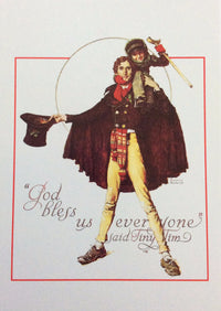 Christmas Cards by Norman Rockwell, Vintage 1993, American Classics