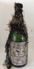 Halloween Wine Bottle, Earth Worms Label, Creepy Cloth, Halloween Party Decor