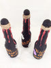 Halloween Decoration Bottles, Trick or Treat, Boo, Set of 3 Glass Bottles