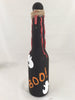 Halloween Decoration Bottles, Trick or Treat, Boo, Set of 3 Glass Bottles