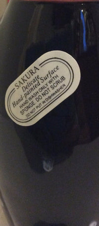 Snowman Salt & Pepper Shakers Earthenware, 1998 Sakura Inc., Debbie Mumm 1998