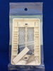 Ortronics OR-40300545, 6-Hole, TracJack Plastic Faceplate Fog White