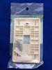 Ortronics OR-40300549 TracJack 1 Hole, Faceplate White