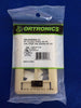 Ortronics OR-40300545-13, 6-Hole, TracJack Plastic Faceplate, Ivory
