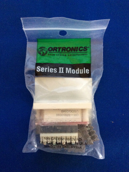 Ortronics OR-60950090, Series II Module, PCP Module, Fog White