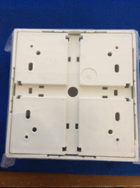 Ortronics OR-40300087, Surface Mount Outlet Box, One Piece, Fog White