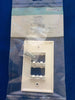Panduit CFP4WH, Mini-Com Faceplate, 4 Module Space, Classic Series, White