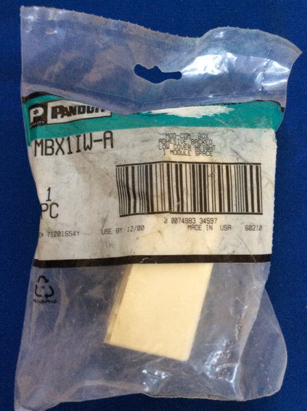 Panduit MBX1IW-A, Mod-Com Box, Ivory