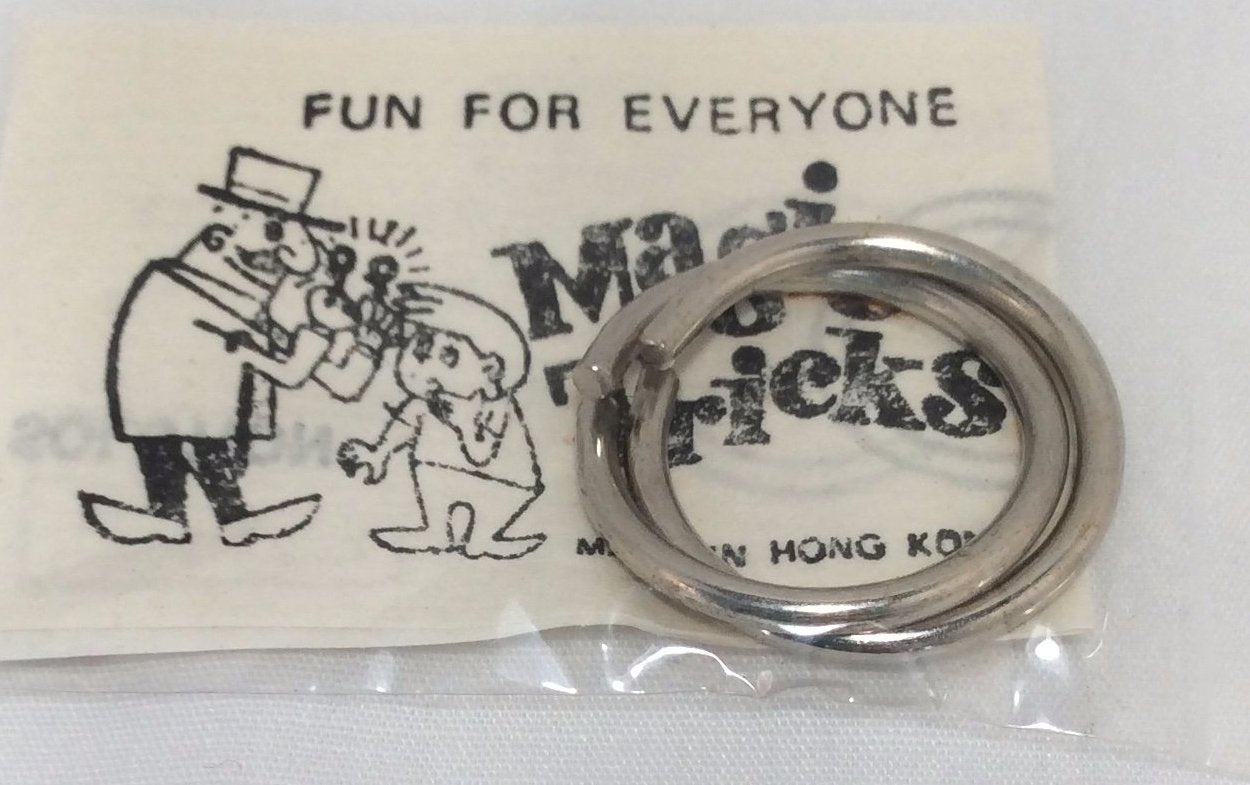 Magic Tricks, Wire Puzzle Game Card, No. 1585
