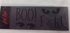 Fab Lab Halloween Plastic Stencil, Boo! Eek!, Cat, Beware, Halloween Craft