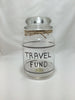 Adventure Travel Funds Jar Handmade