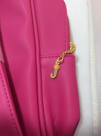 Juicy Couture Hot Pink Backpack with Black Sequins