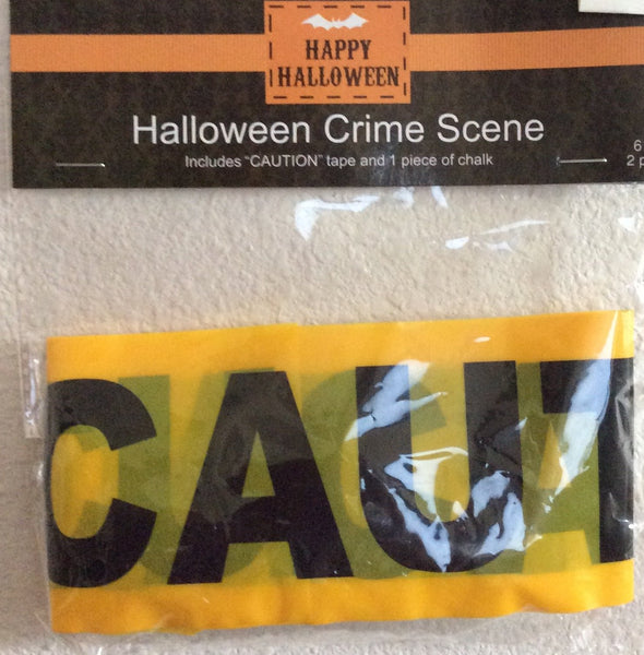 Halloween Crime Scene Caution Tape 2 Piece Set
