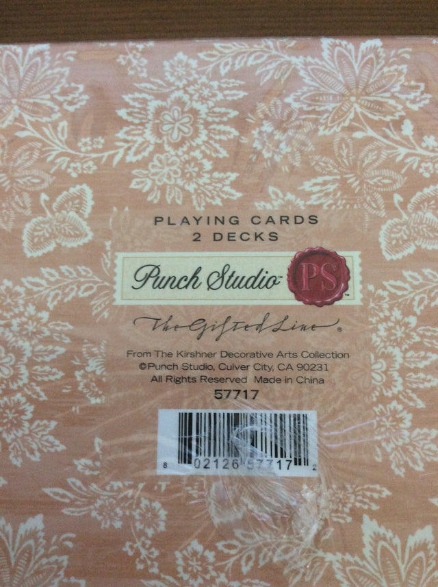 Punch Studio Playing Cards Colorful Butterflies 2 Decks #57717